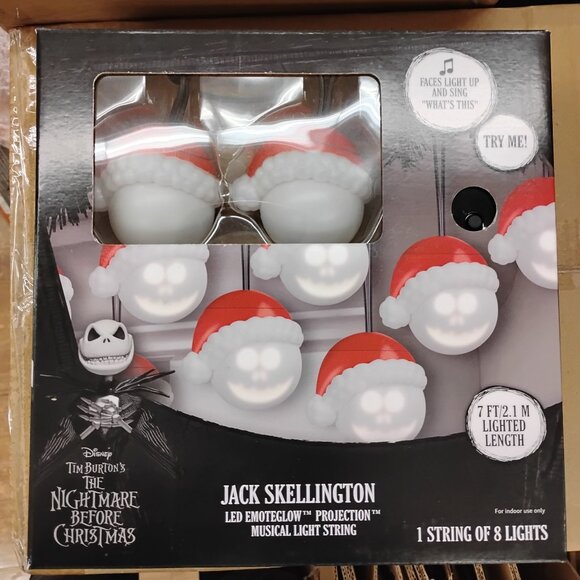 Other - Jack Skellington Singing Christmas String Lights
